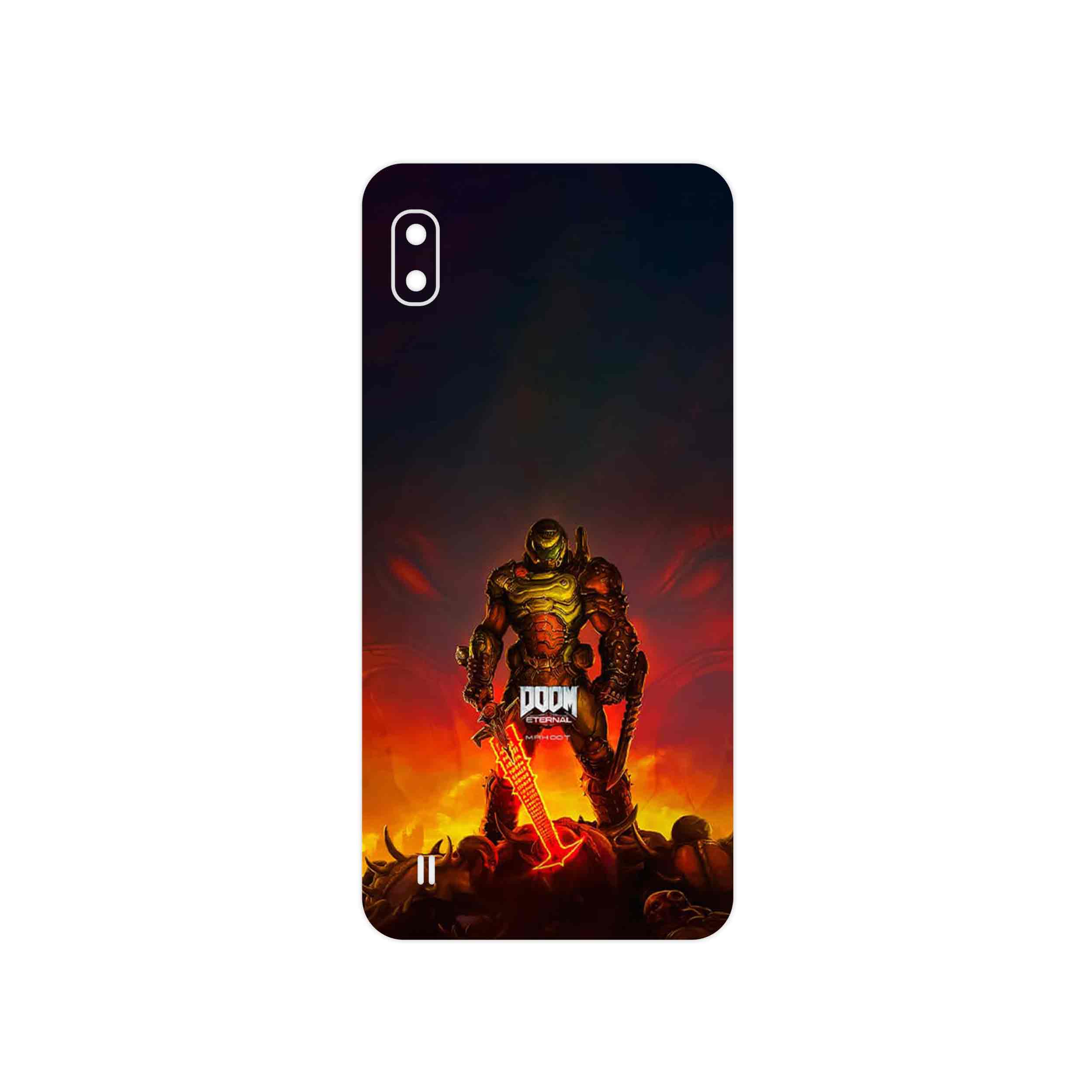 برچسب پوششی ماهوت مدل DOOM Game Series مناسب برای گوشی موبایل سامسونگ Galaxy A10