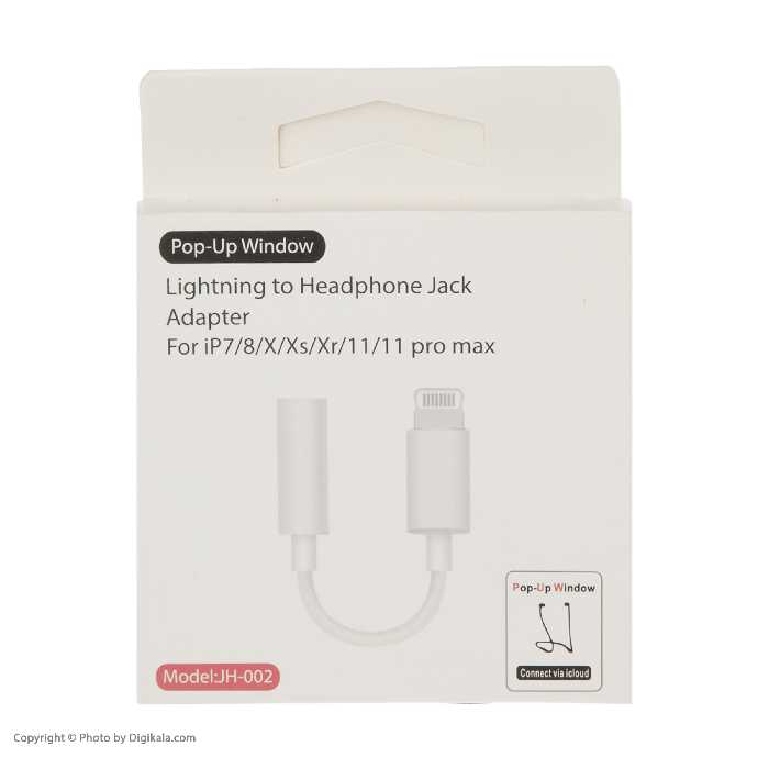 مبدل لایتنینگ به AUX مدل JH-002