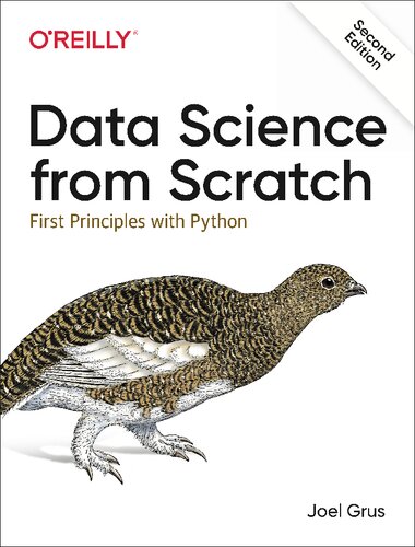 خرید و دانلود نسخه کامل کتاب Data Science from Scratch: First Principles with Python