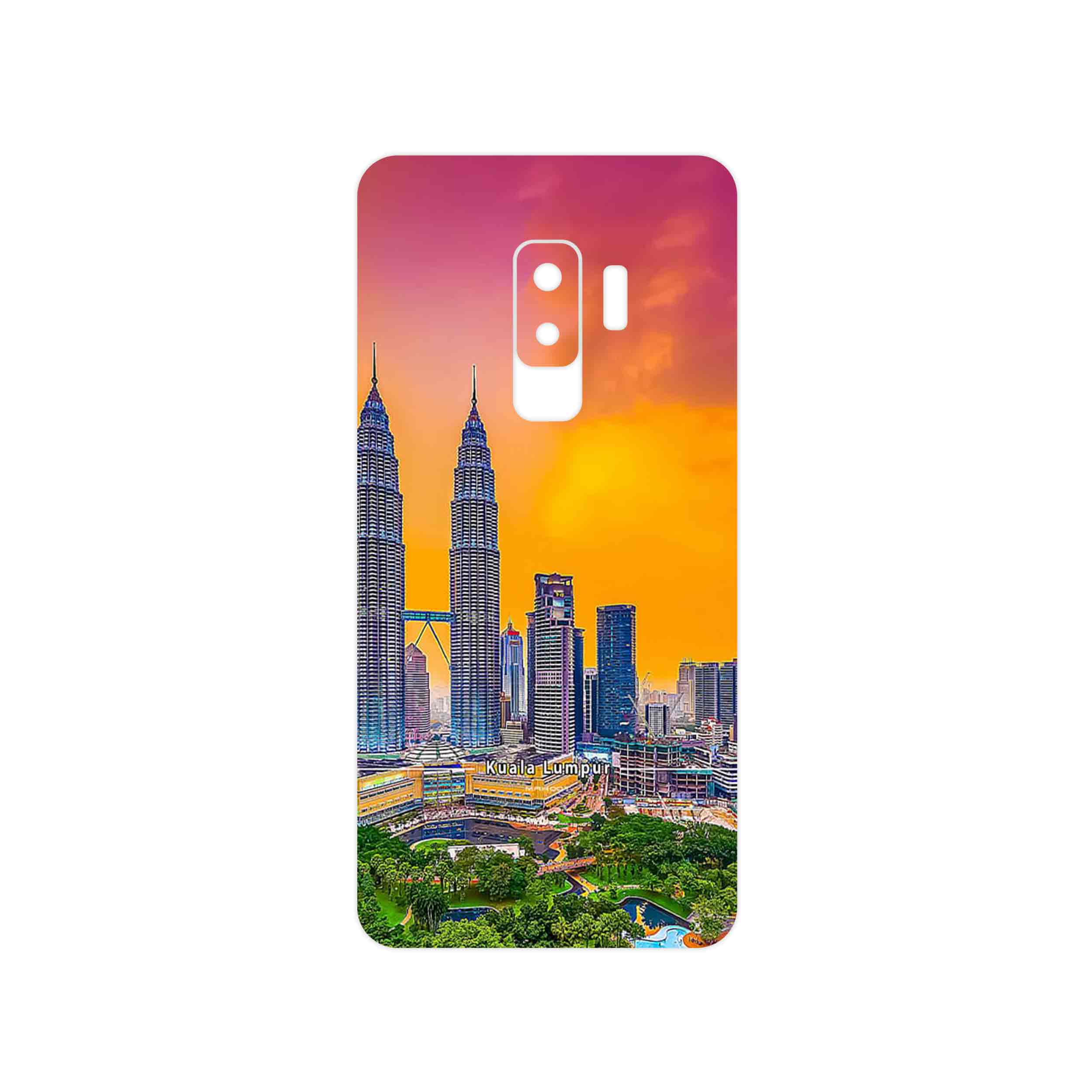 برچسب پوششی ماهوت مدل City of Kuala Lumpur مناسب برای گوشی موبایل سامسونگ Galaxy S9 Plus