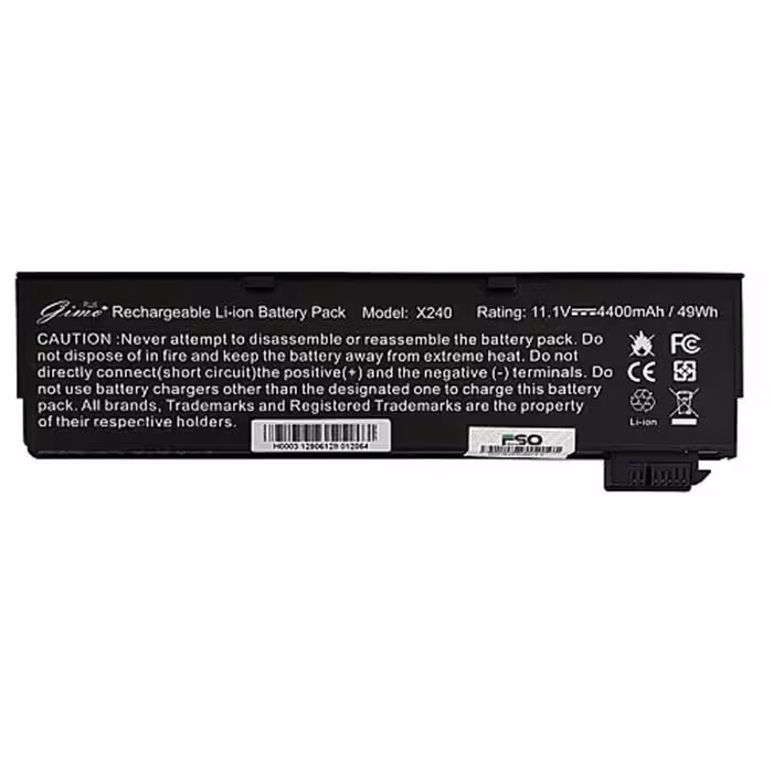 باتری لپ تاپ لنوو Battery Lenovo ThinkPad X260-6Cell Gimo Plus