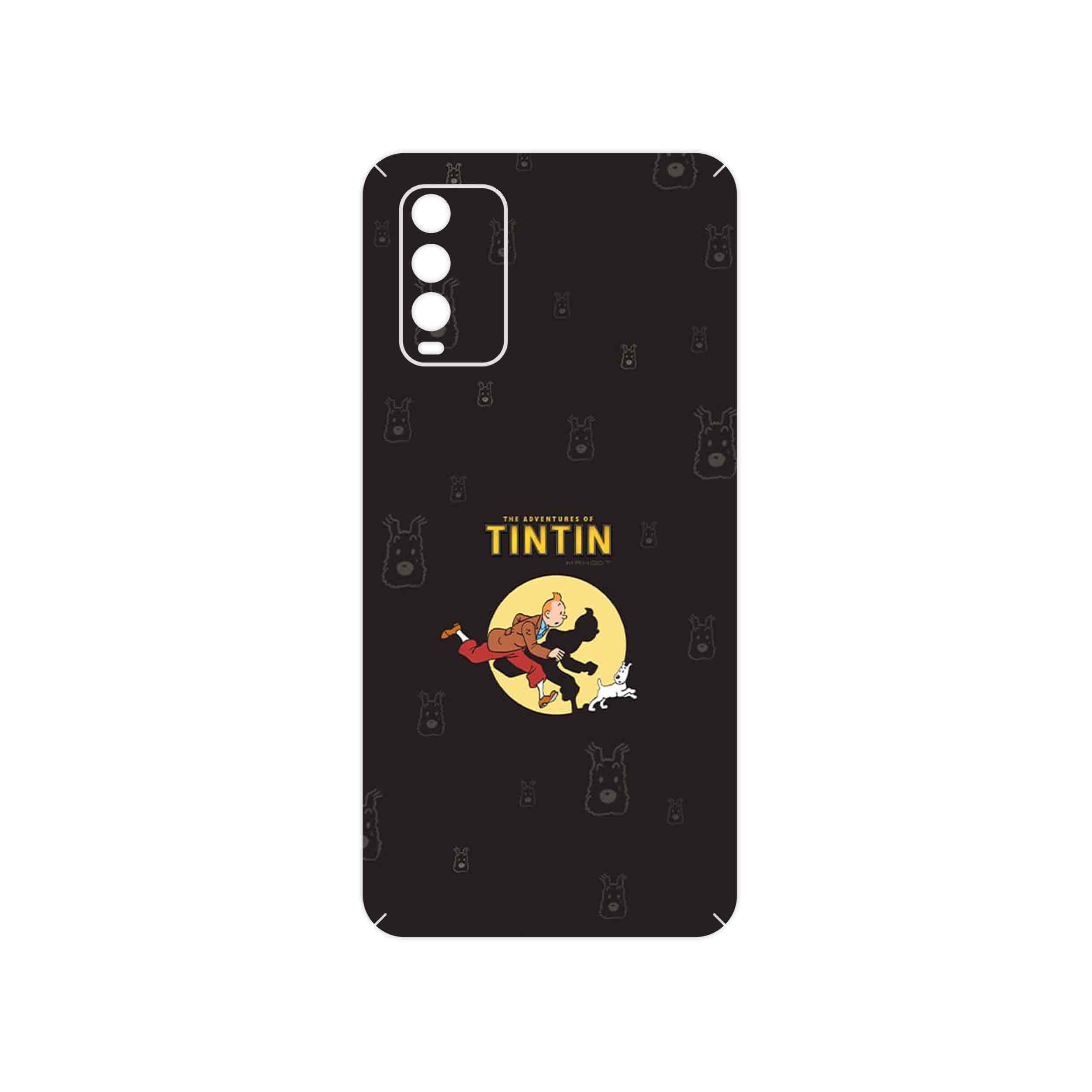 برچسب پوششی ماهوت مدل Tintin مناسب برای گوشی موبایل شیائومی Redmi Note 9 4G