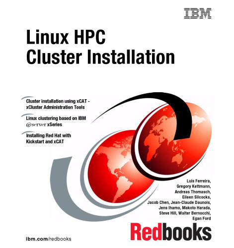 خرید و دانلود نسخه کامل کتاب Linux Hpc Cluster Installation