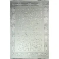 فرش ماشینی زمرد مشهد طرح 1905 زمینه آبی