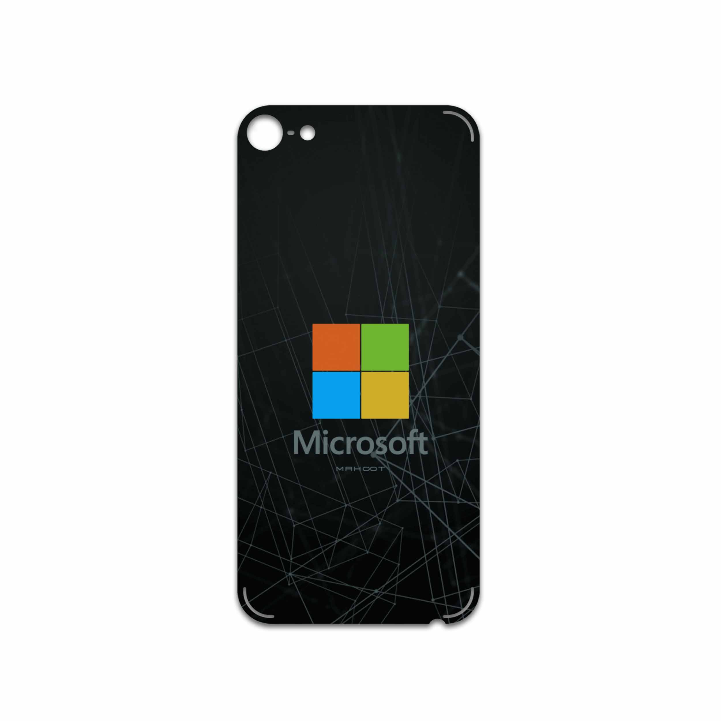 برچسب پوششی ماهوت مدل Microsoft-Logo مناسب برای گوشی موبایل اپل iPod touch 6th generation