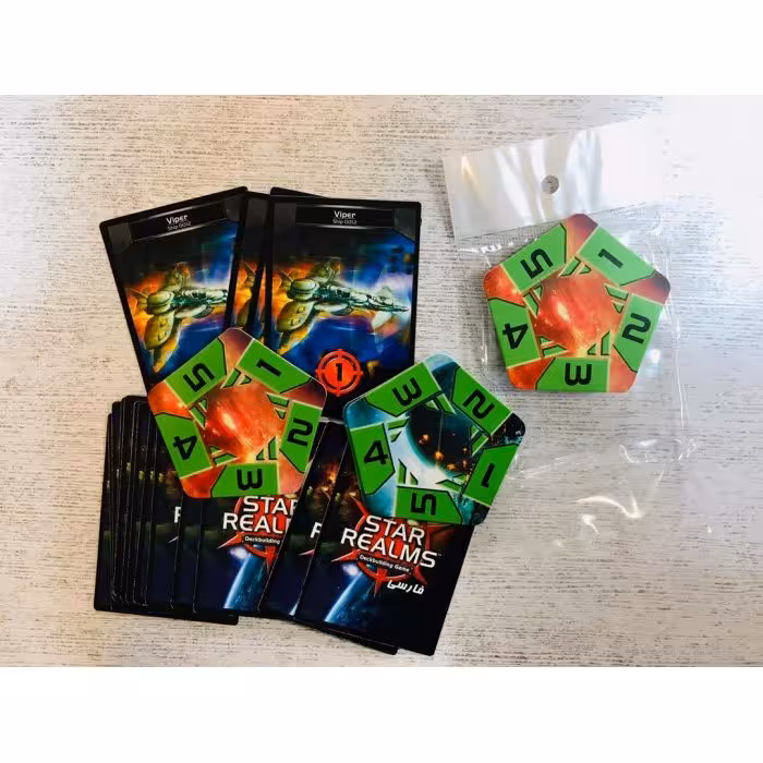 بازی ایرانی افزونه نفرات قلمرو ستارگان (STAR REALMS)
