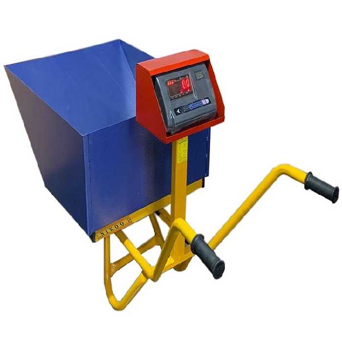 باسکول دیجیتال نیکو مدل فرغونی تک چرخ