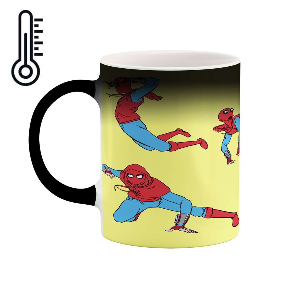 ماگ حرارتی طرح مرد عنکبوتی Spider man  مدل mgph15799