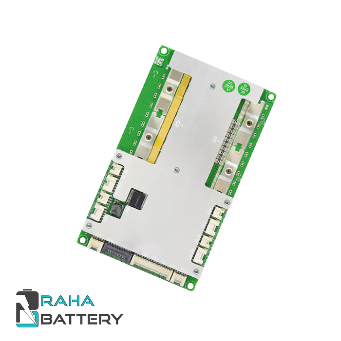 برد محافظ هوشمند BMS باتری لیتیوم (Li-ion) 24-8 سل 60A آمپر 37V