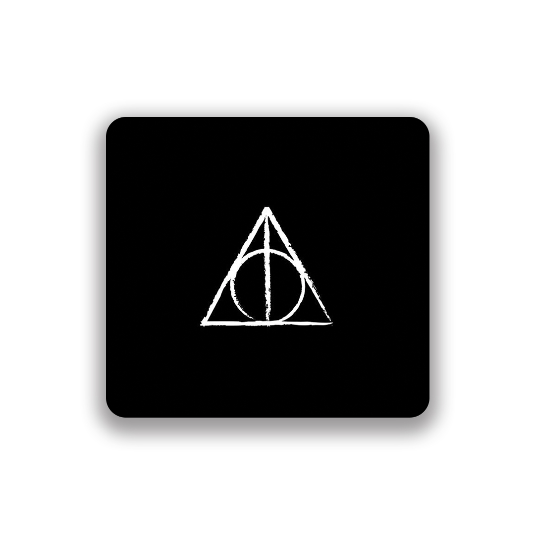 زیر لیوانی طرح یادگاران مرگ هری پاتر 