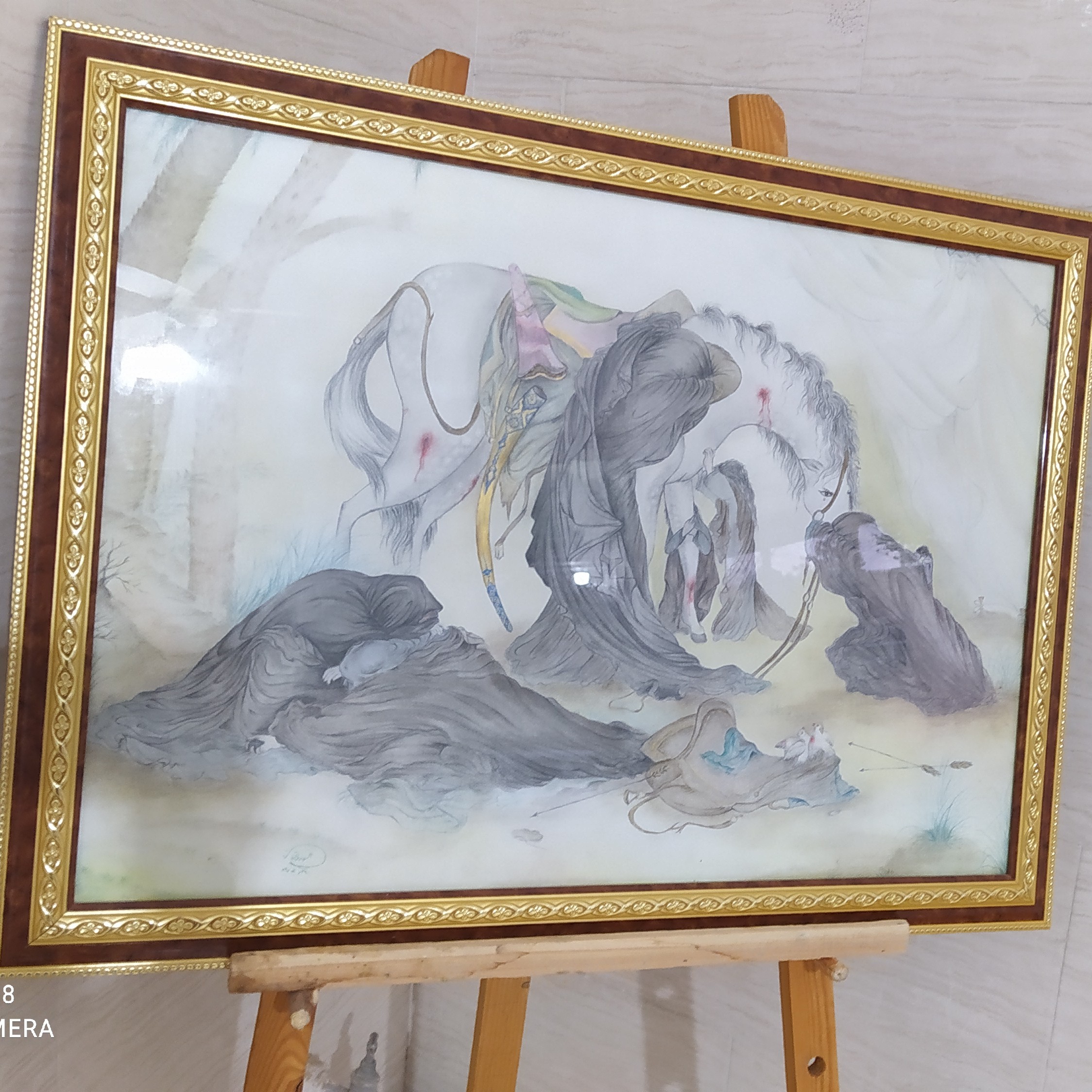 تابلو نقاشی  طرح عصر عاشورا