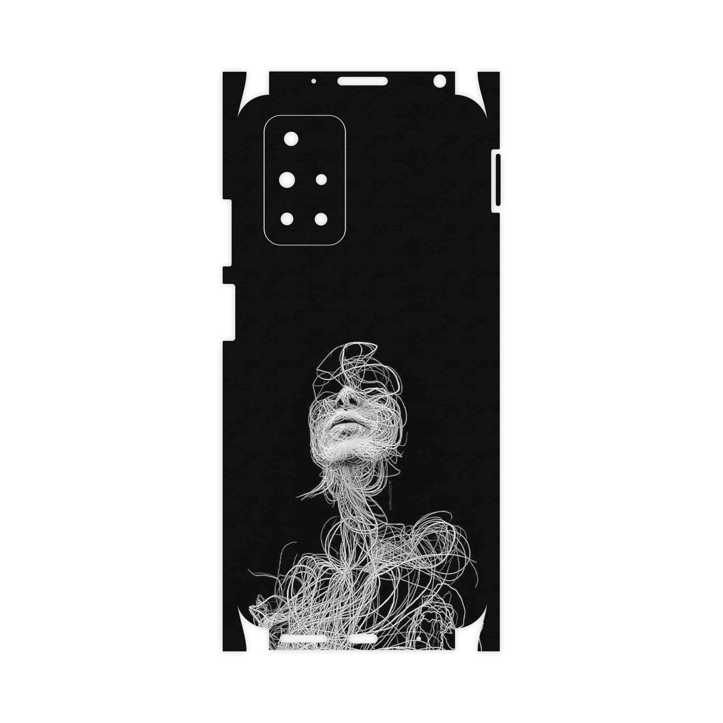 برچسب پوششی ماهوت مدل Strings Digital Art 2-FullSkin مناسب برای گوشی موبایل شیائومی Redmi 10