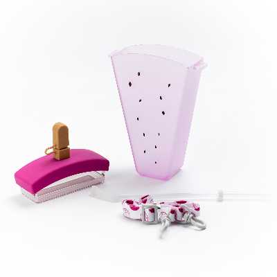 قمقمه مدل بستنی توت فرنگی کد 1-3327 گنجایش 0.250 لیتر