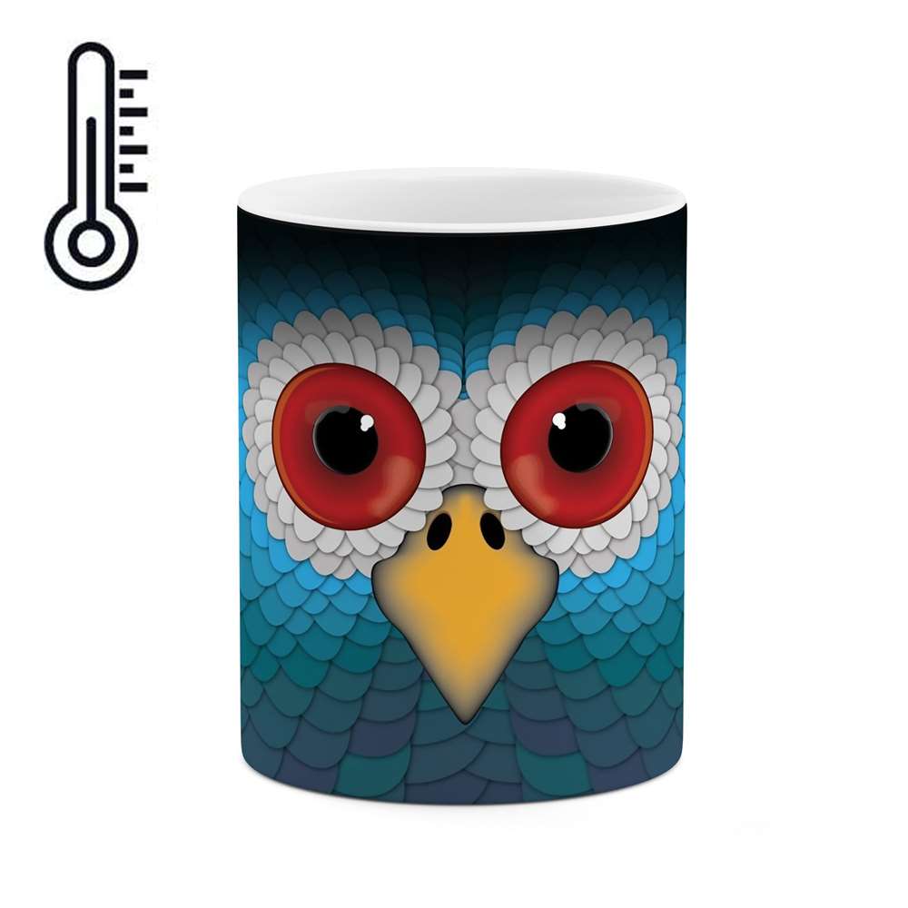 ماگ حرارتی طرح جغد مدل mgph02508