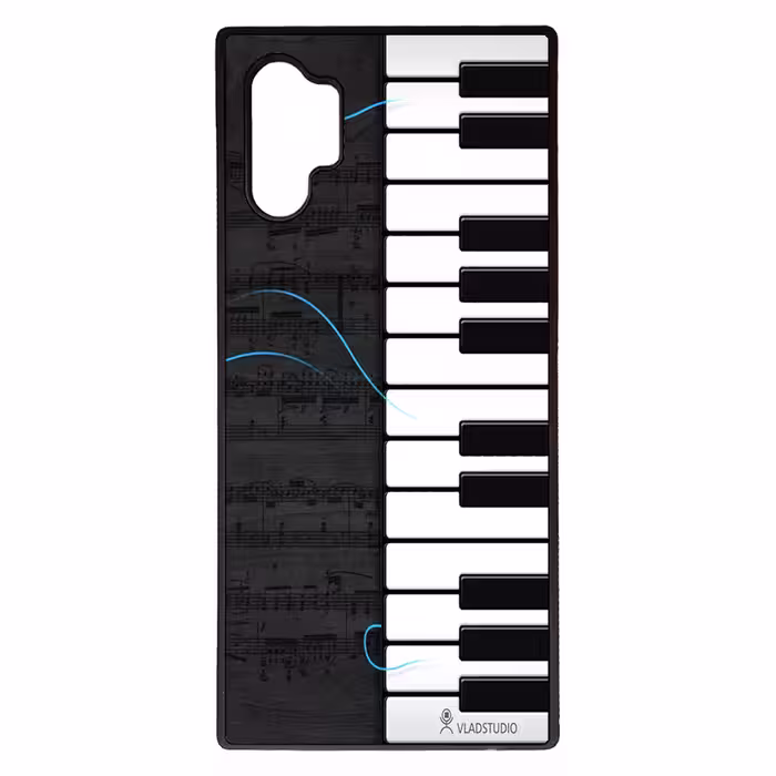 کاور طرح پیانو کد 1146 مناسب برای گوشی موبایل سامسونگ galaxy note 10 plus