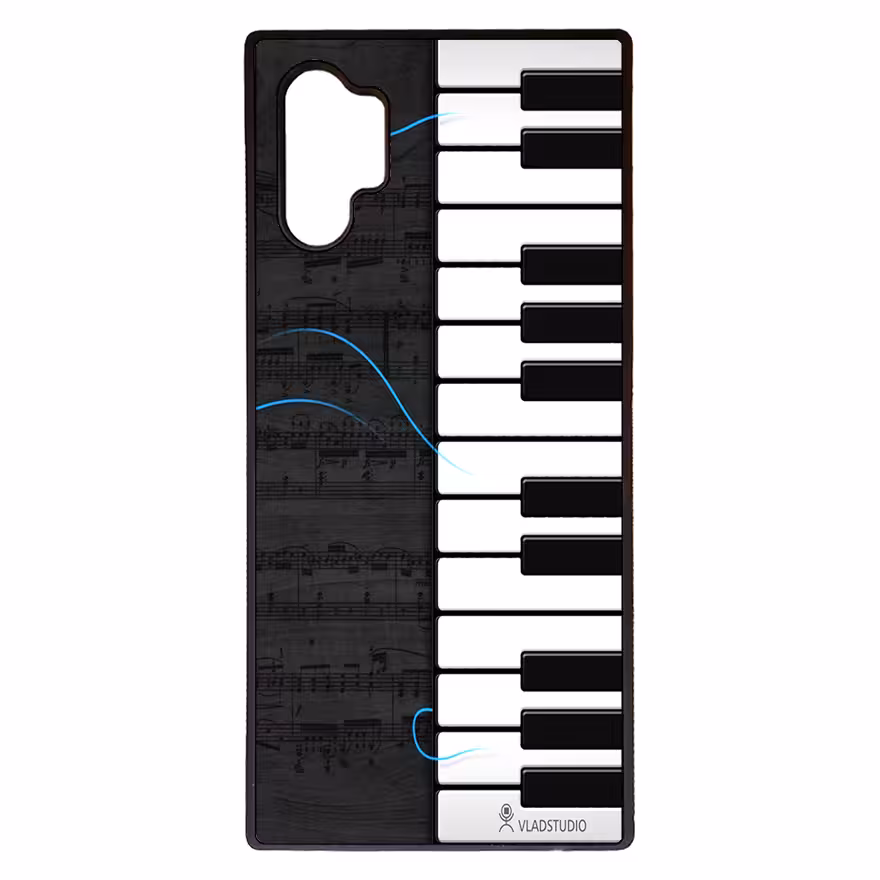 کاور طرح پیانو کد 1146 مناسب برای گوشی موبایل سامسونگ galaxy note 10 plus