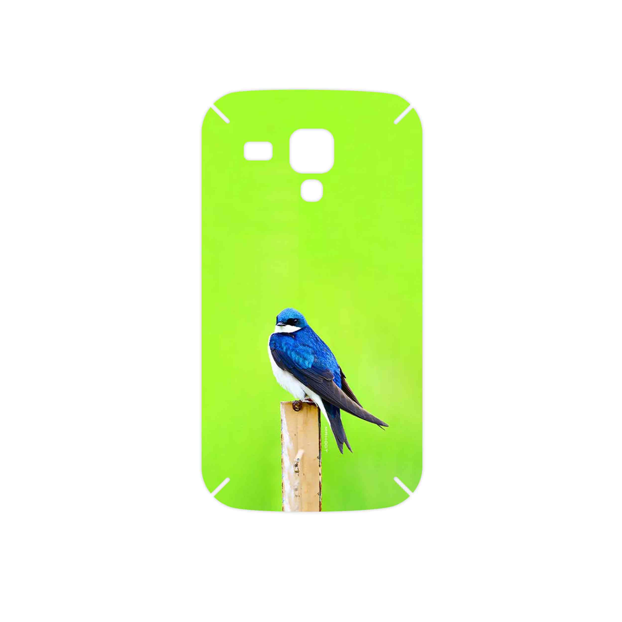 برچسب پوششی ماهوت مدل Bird Swallow مناسب برای گوشی موبایل سامسونگ Galaxy S Duos GT S7562