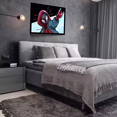 تابلو مدل spiderman کد F-17039