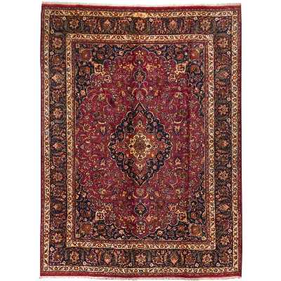 فرش قدیمی دستباف یازده و نیم متری سی پرشیا کد 187347