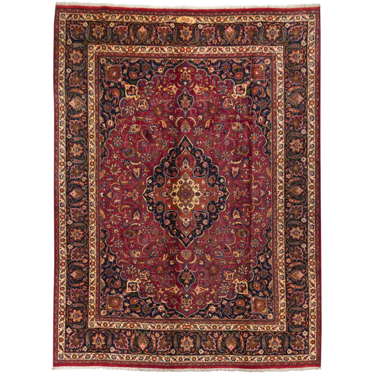 فرش قدیمی دستباف یازده و نیم متری سی پرشیا کد 187347