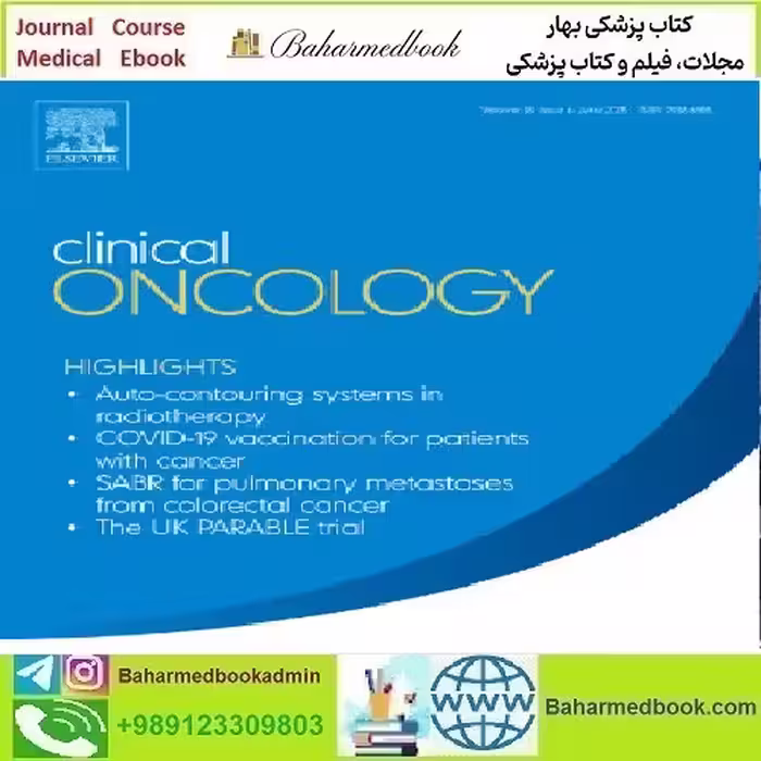 Clinical Oncology Volume 35 Issue 1 to 12 2023 TRUE PDF