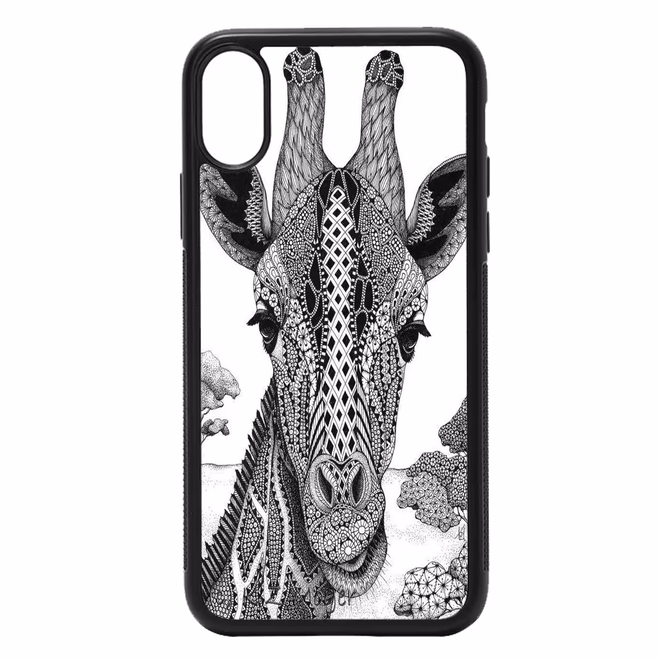 کاور طرح زرافه کد 110540832 مناسب برای گوشی موبایل اپل iphone xs max