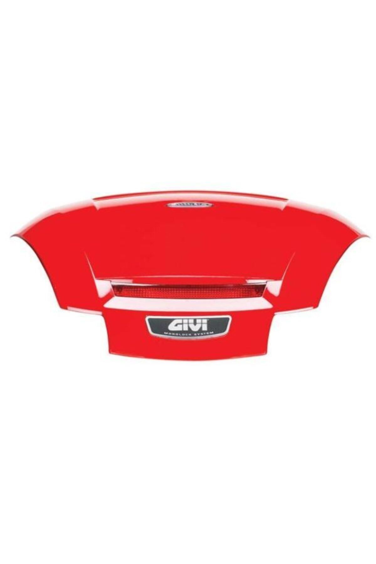 کیف موتورسیکلت قرمز موتور C470R301 روی پوشش E470 گیوی Givi