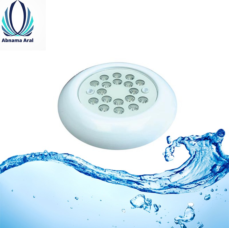 چراغ روکار استخری ضد اب فلت 3 وات مدل 3RR برند EMAX