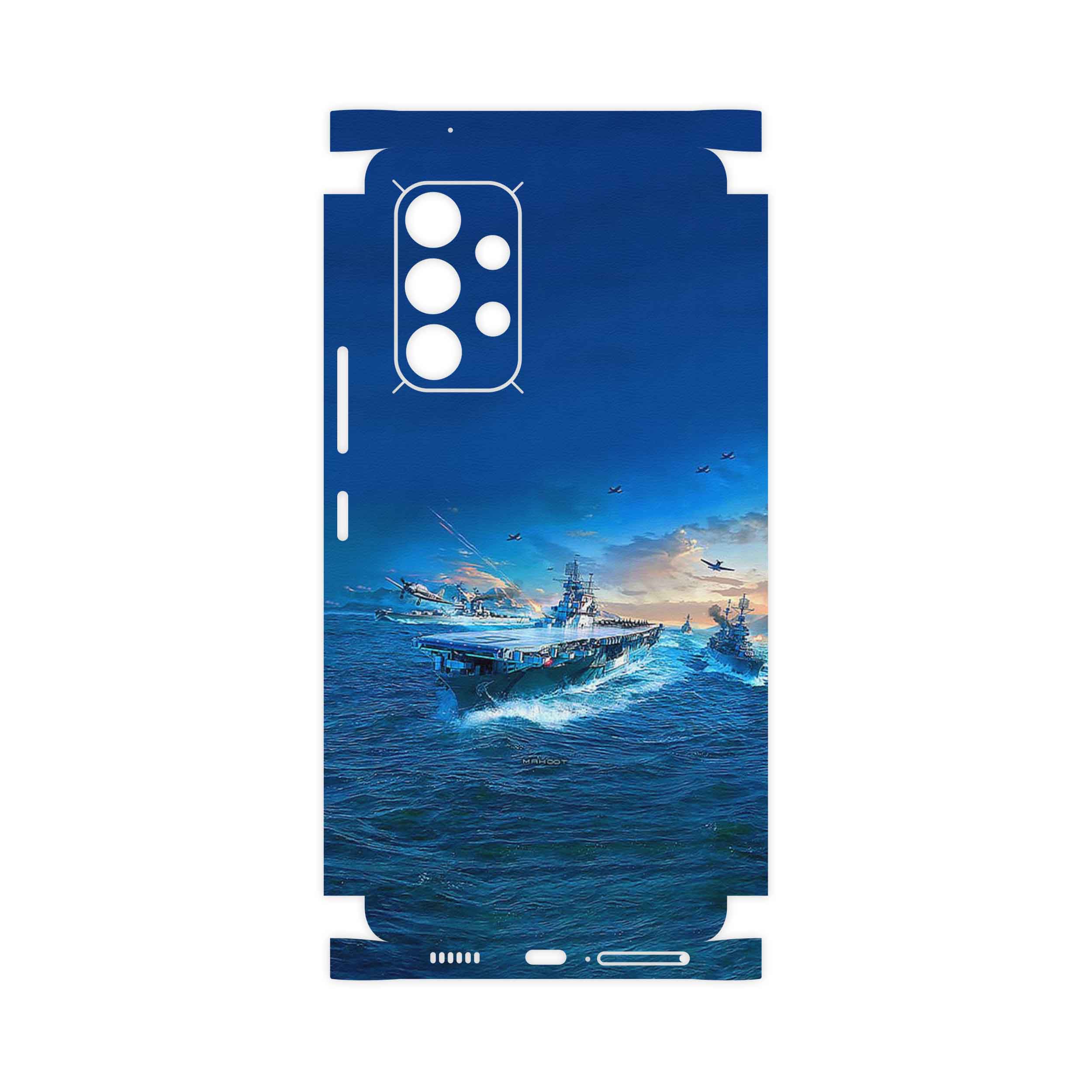 برچسب پوششی ماهوت مدل Warship-FullSkin مناسب برای گوشی موبایل سامسونگ Galaxy A53 5G