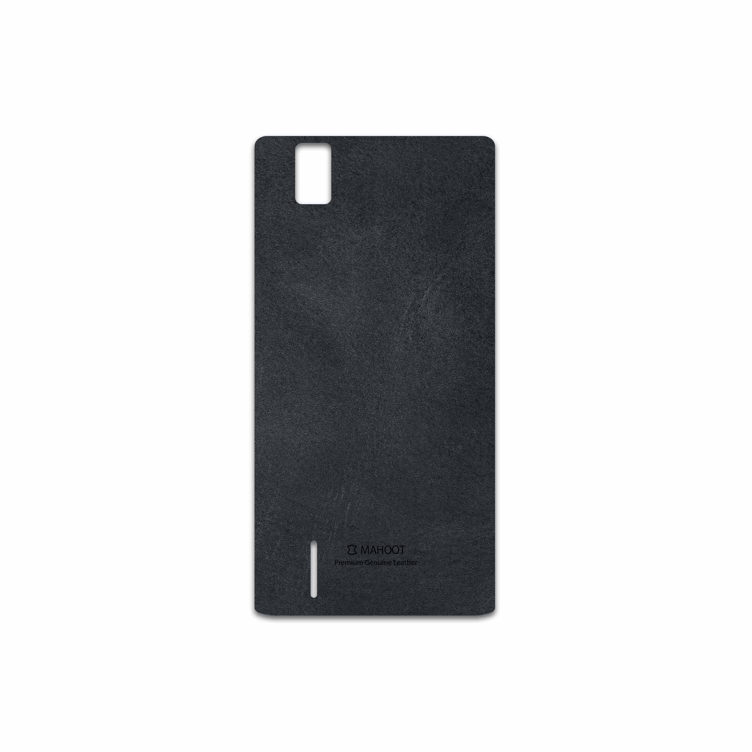 برچسب پوششی ماهوت مدل Graphite Buffalo Leather مناسب برای گوشی موبایل هوآوی Ascend P2