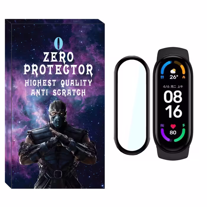 محافظ صفحه نمایش نانو زیرو مدل NZO مناسب برای ساعت هوشمند شیائومی Mi Band 4
