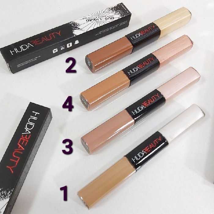 کانتور  و هایلایتر  مایع دو طرفه هدا بیوتی