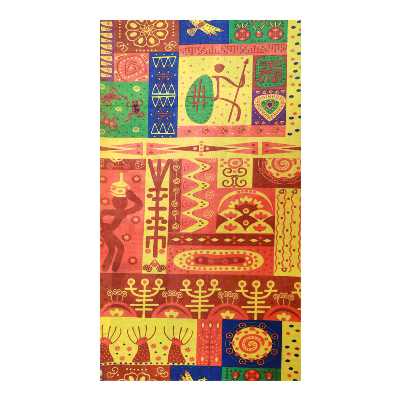 دستمال سر و گردن مدل سرخپوستی2