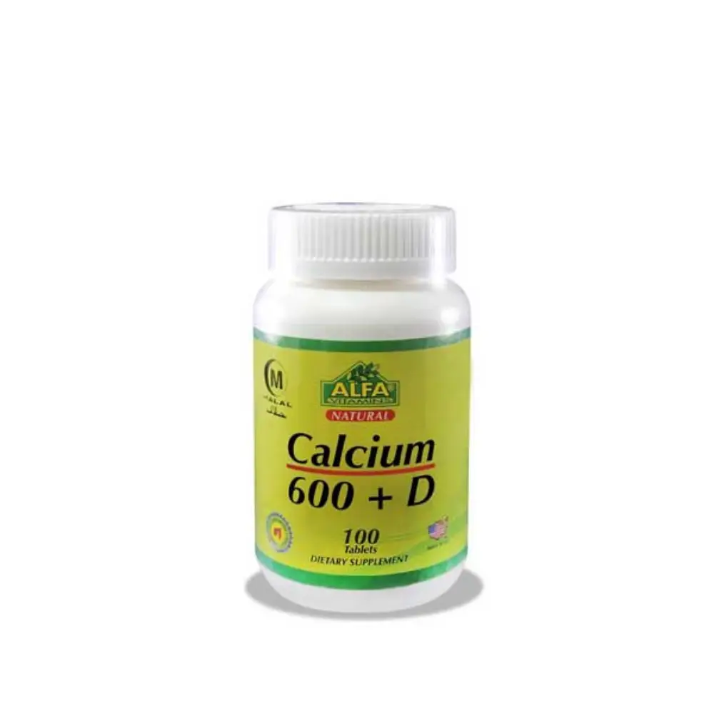 مکمل کلسیم 600 و ویتامین د آلفا ویتامینز
