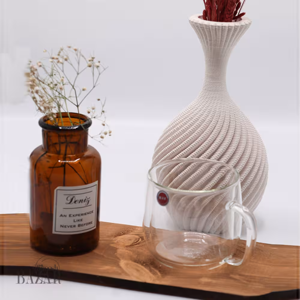لیوان دو جداره بی وی کی کد 316103(دوعددی)