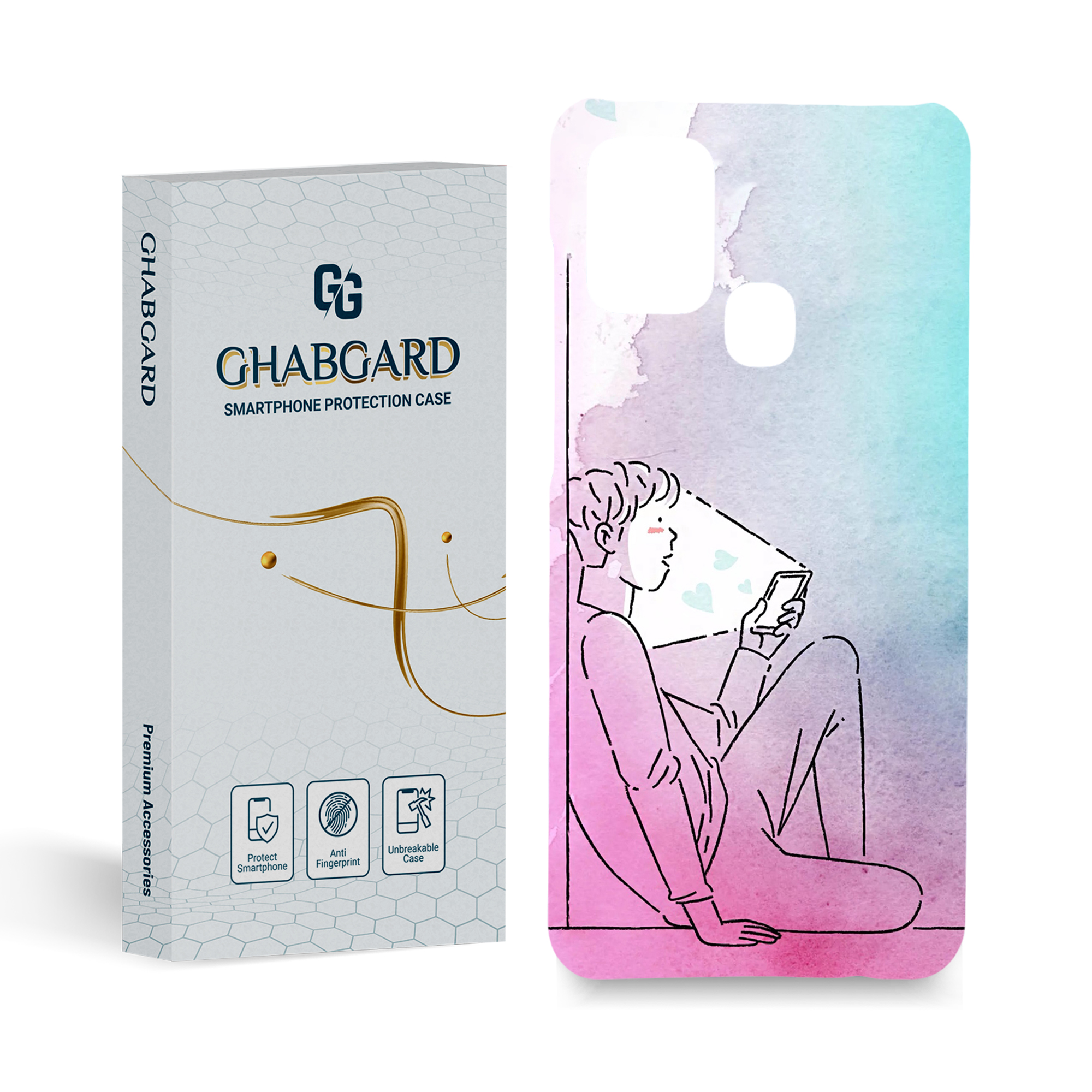 کاور قاب گارد مدل فانتزی مناسب برای گوشی موبایل سامسونگ galaxy A21s 