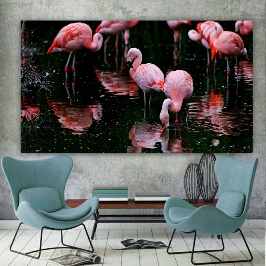  تابلو بوم طرح فلامینگو SDT767