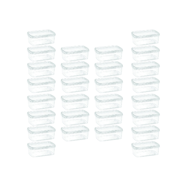 ظرف نگهدارنده طب پلاستیک مدل c 1000 کد AT 2614 مجموعه 28 عددی