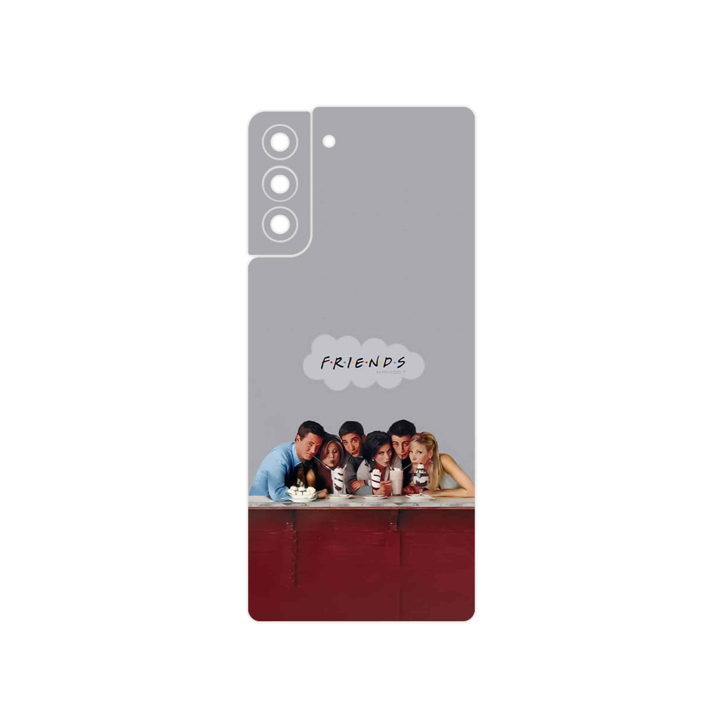 برچسب پوششی ماهوت مدل Friends 1 مناسب برای گوشی موبایل سامسونگ Galaxy S21 Plus 5G