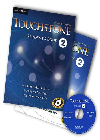 Touchstone 2 2nd S.B W.B CD تاچستون 2 (کتاب دانش آموزـ کتاب تمرین ـ فایل صوتی)
