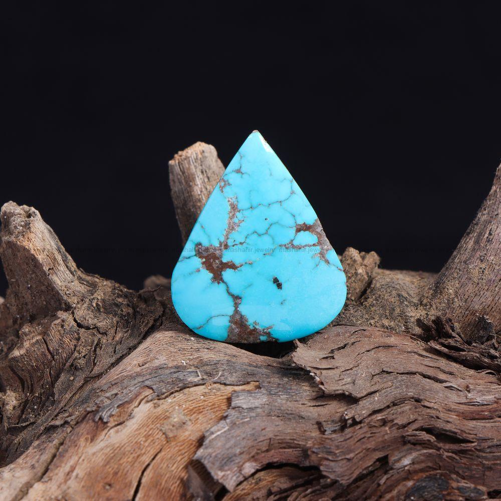 نگین فیروزه شجری کد 11506 - جواهری مشاهیر