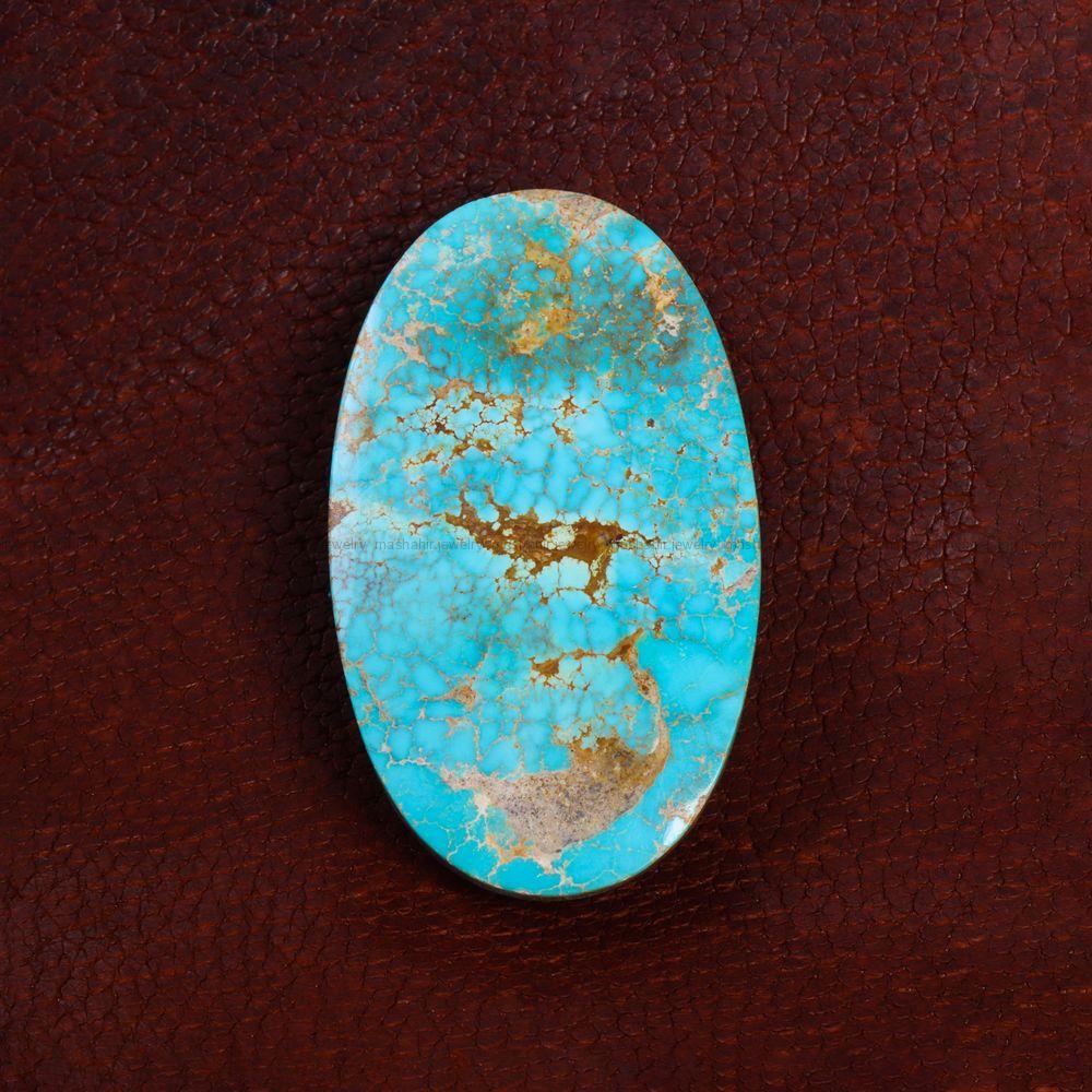 نگین فیروزه شجری کد 13968 - جواهری مشاهیر