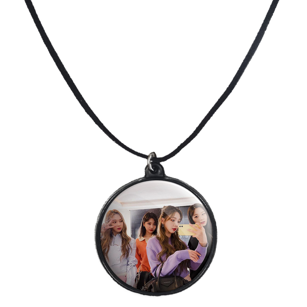 گردنبند پرمانه طرح aespa کد pmb.18662مدل دو طرفه