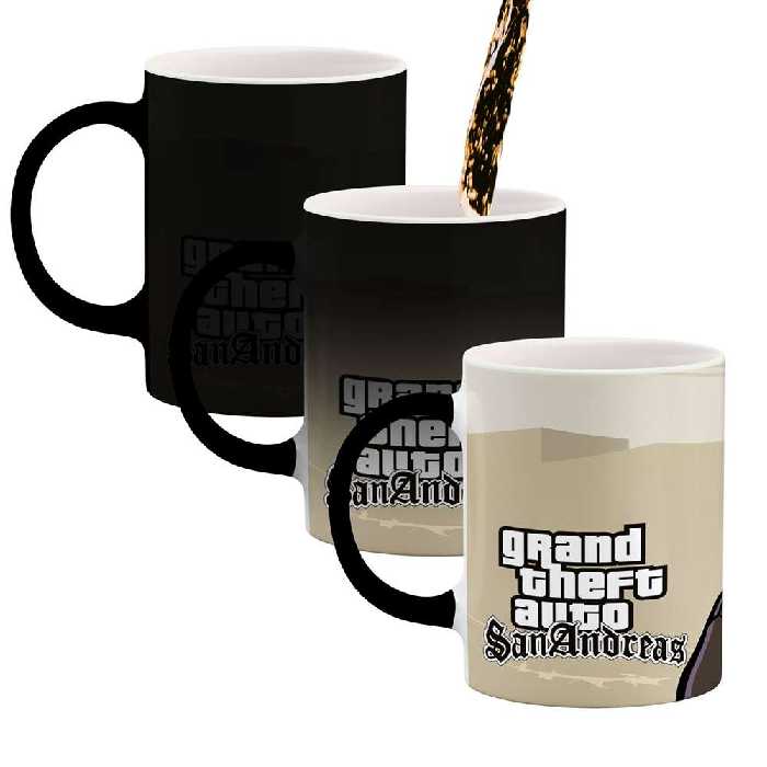 ماگ حرارتی طرح بازی gta  مدل mgph11161