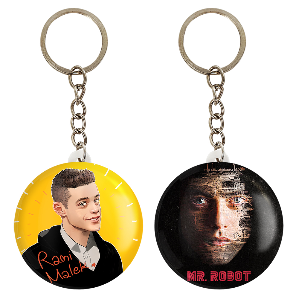 جاکلیدی خندالو مدل الیوت الدرسون سریال آقای ربات Mr.Robot کد 1023110234 مجموعه 2 عددی