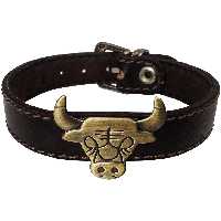 دستبند چرم وارک طرح جرسی مدل ویونا کد rb167