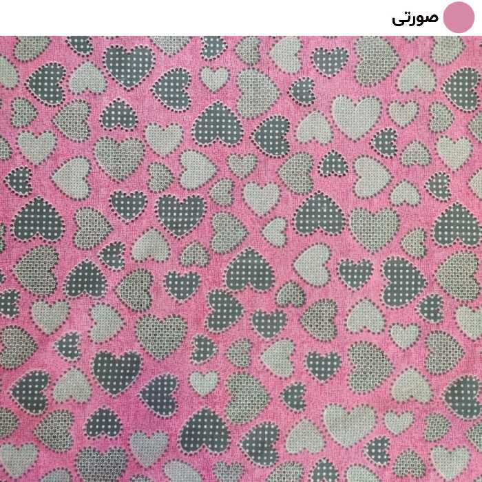 سرویس ملحفه سندس مدل قلبی کد 1150 دونفره 3 تکه