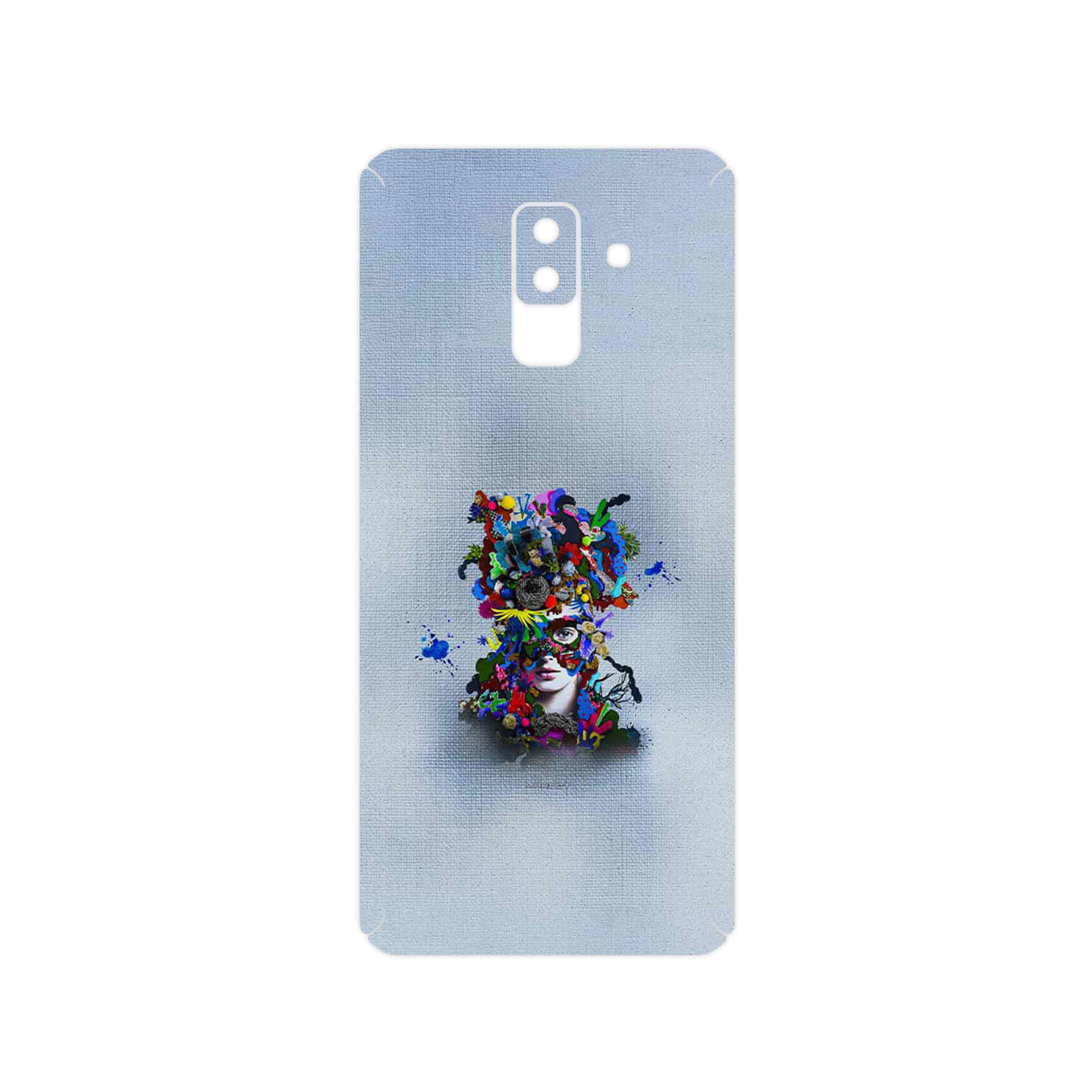 برچسب پوششی ماهوت مدل Collage of surreal Portrait of Women 4 مناسب برای گوشی موبایل سامسونگ Galaxy A6 Plus 2018