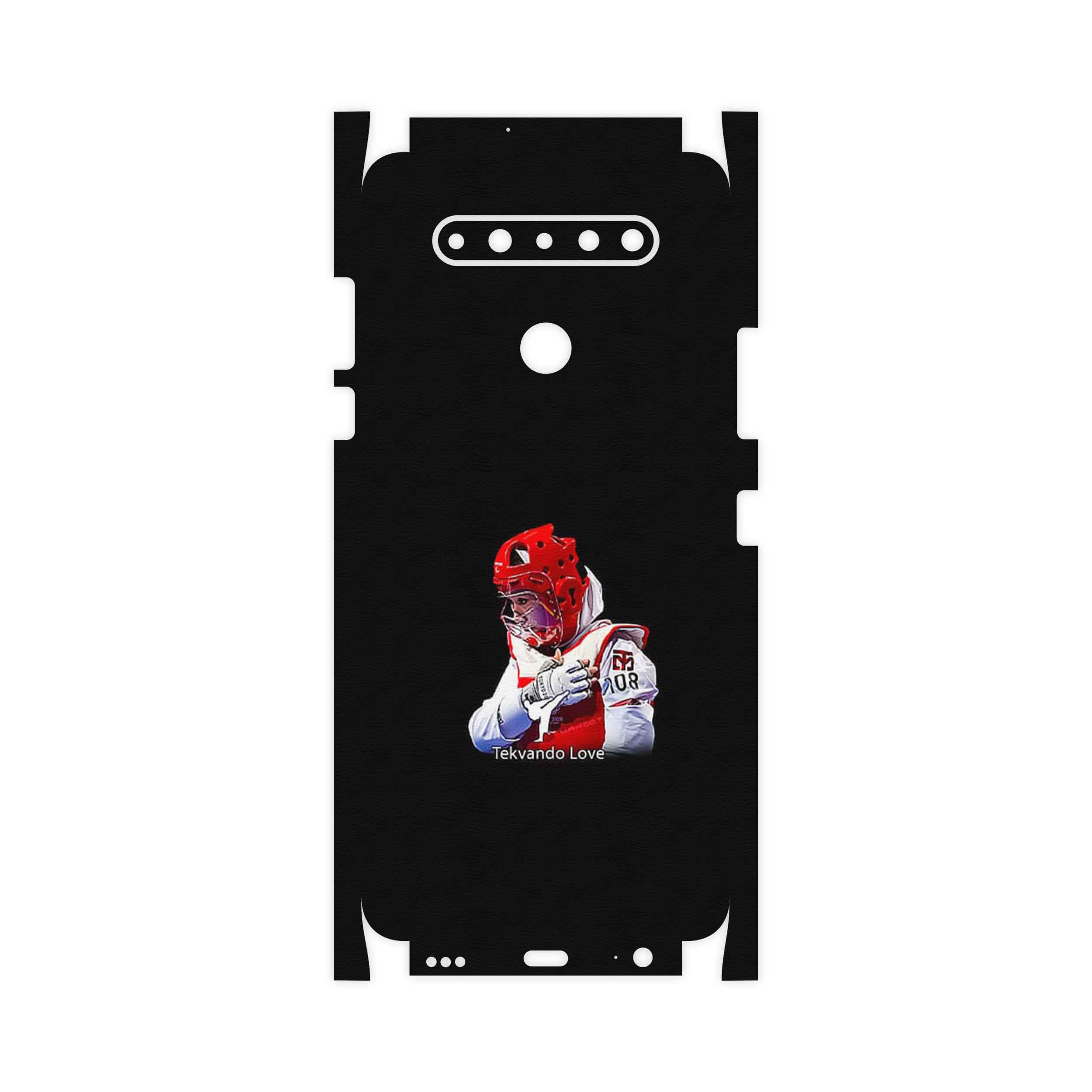 برچسب پوششی ماهوت مدل Tekvando-FullSkin مناسب برای گوشی موبایل ال جی K51s