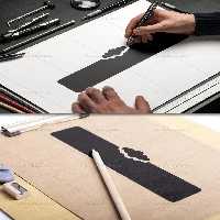 کادر تذهیب خلاقانه | گرافیک با طعم تربچه